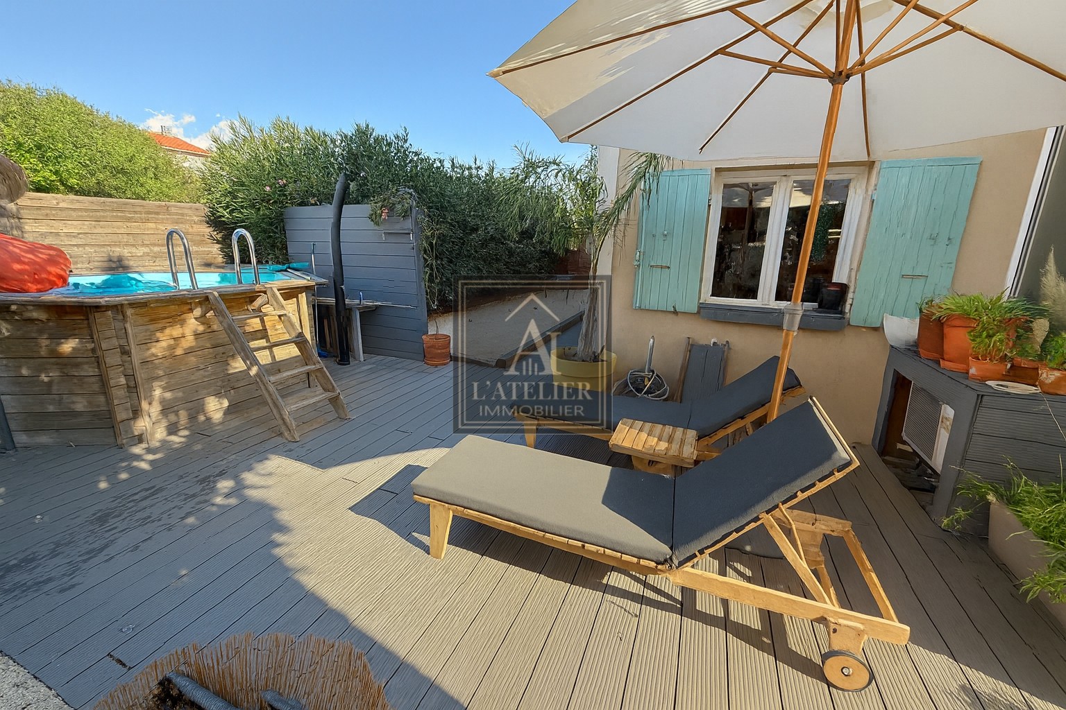 Rez-de-jardin de type 3 avec jardin de 145 m2 et place de stationnement — photo 2