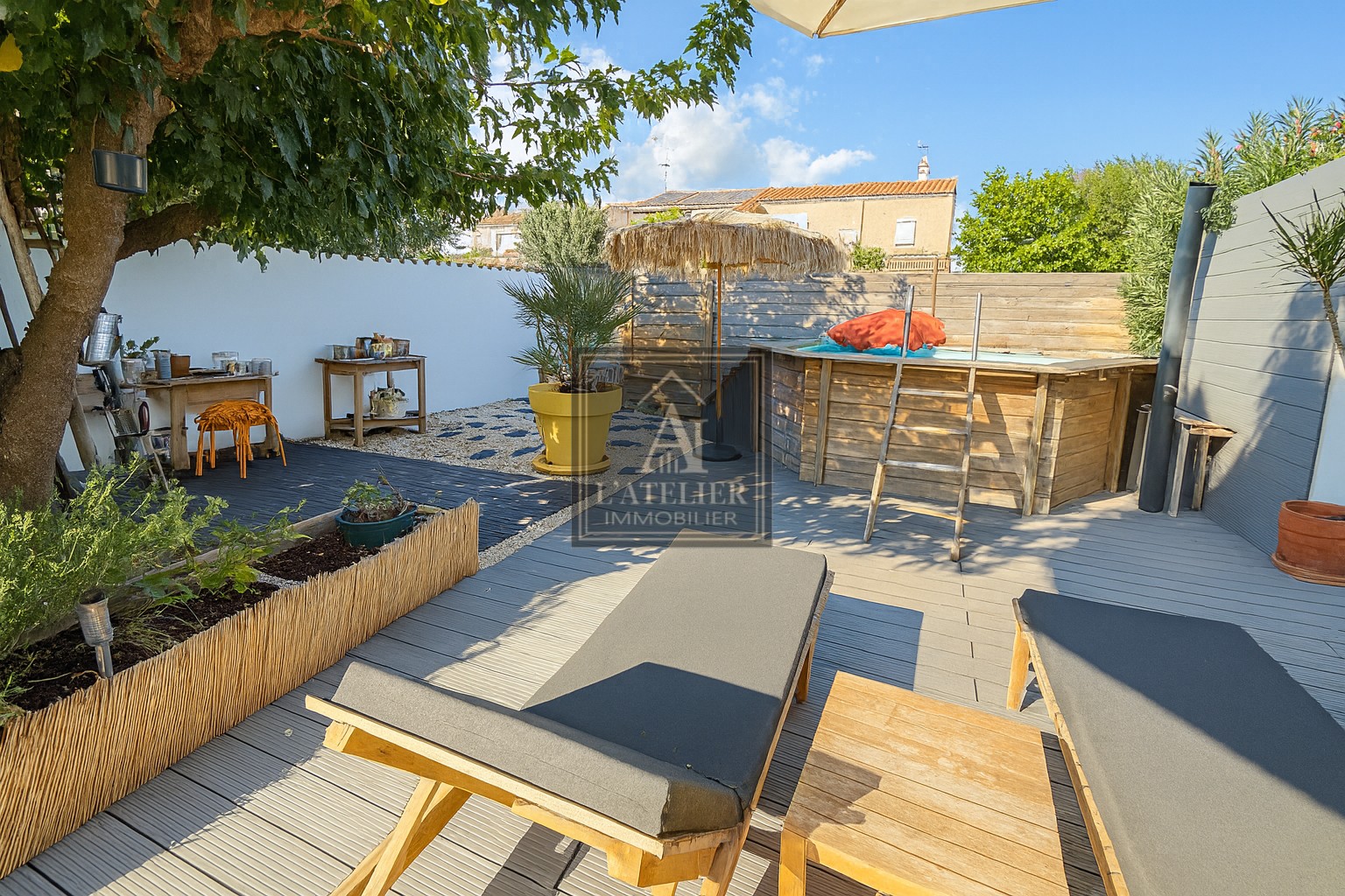 Rez-de-jardin de type 3 avec jardin de 145 m2 et place de stationnement — photo 18