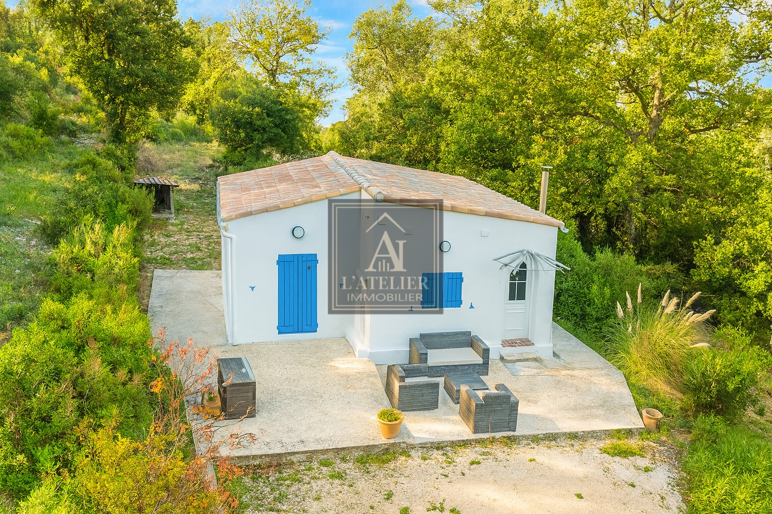 Maison indépendante de type 2 de 45 m2 sur une parcelle de 1000 m2 au calme absolu — photo 7