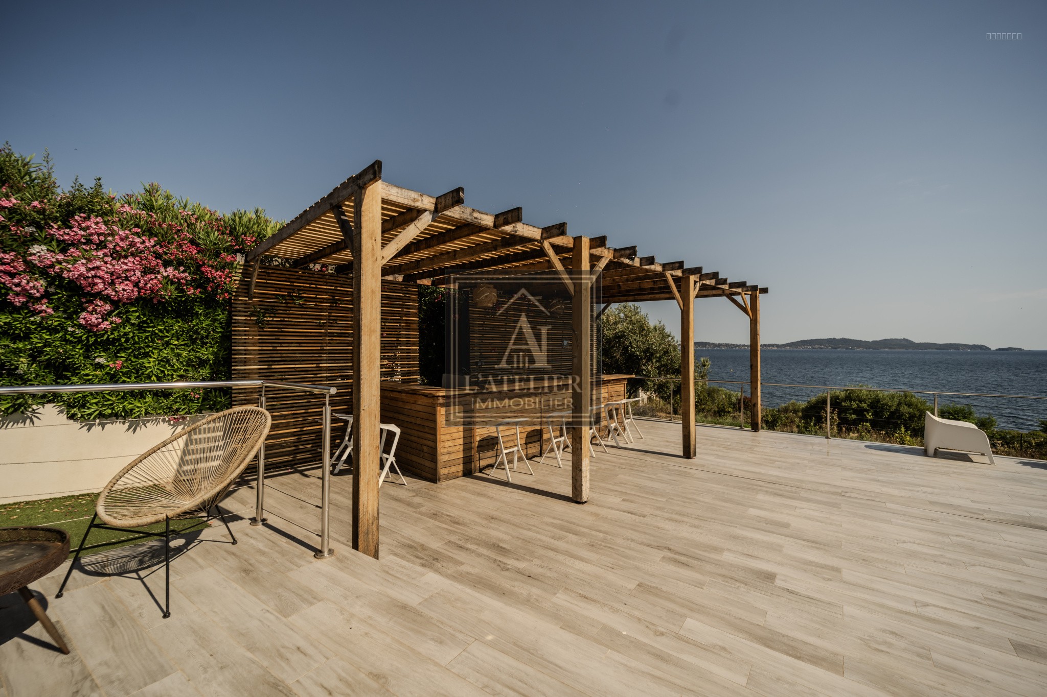 Propriété d'exception avec vue mer panoramique à Carqueiranne — photo 3