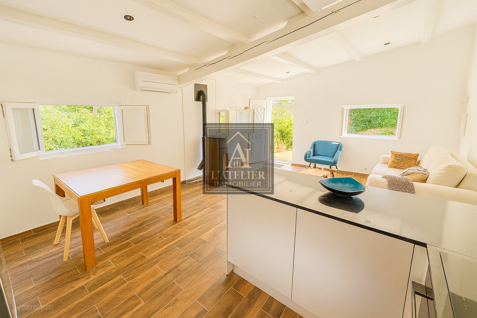Maison indépendante de type 2 de 45 m2 sur une parcelle de 1000 m2 au calme absolu — photo 6
