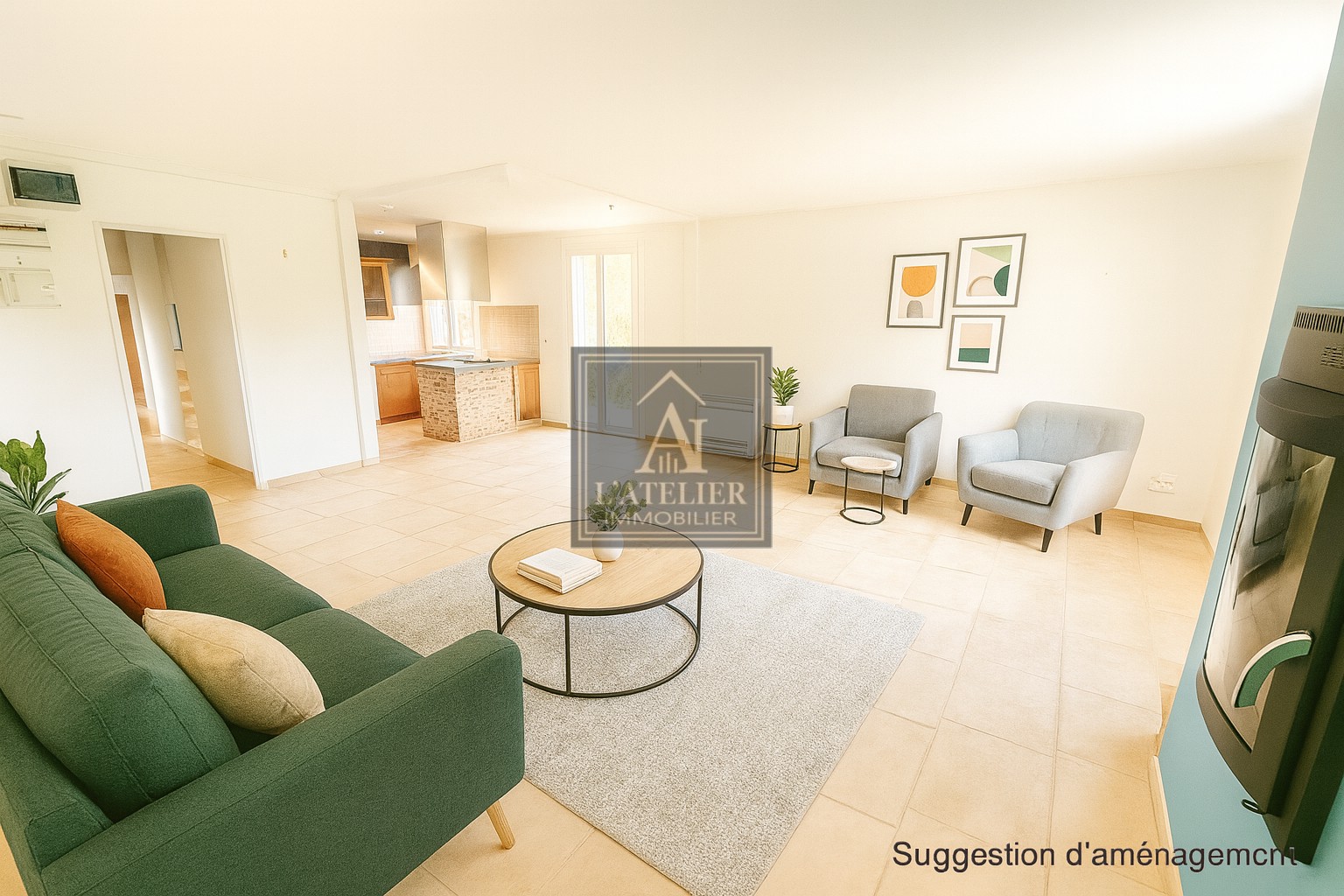 Maison de plain-pied avec piscine garage et dépendances — photo 7