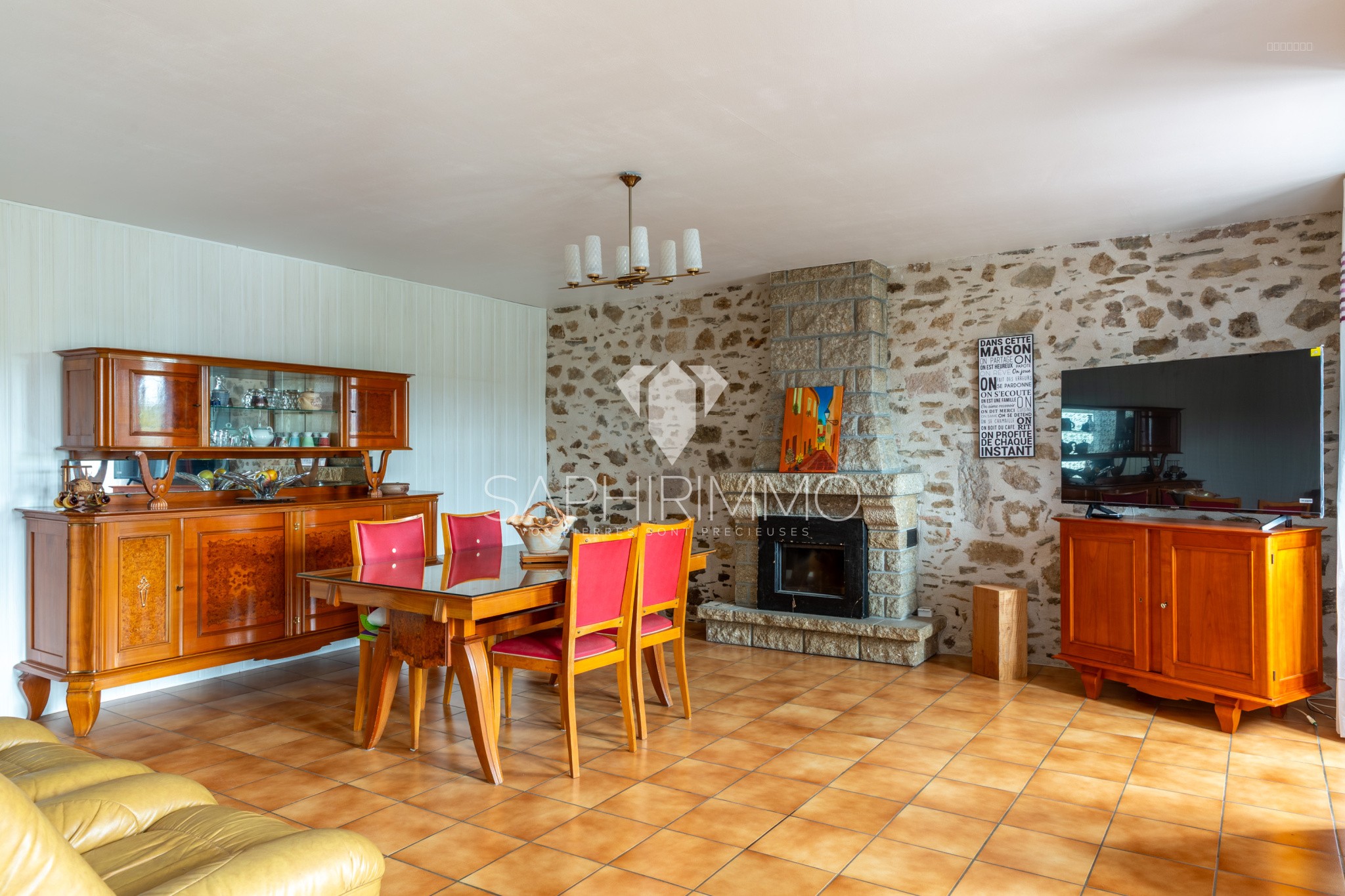 Maison d'habitation en pierre 4 pièces - 112m2 - au cœur du bourg de Sainte-Féréole — photo 5