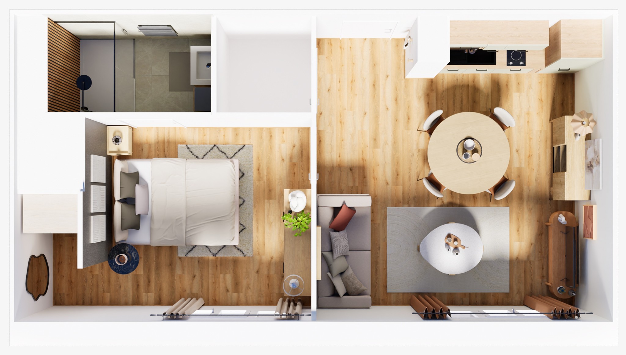 Superbe T2 de 31m2 Idéalement situé à Cayeux sur Mer: lot 2 — photo 5