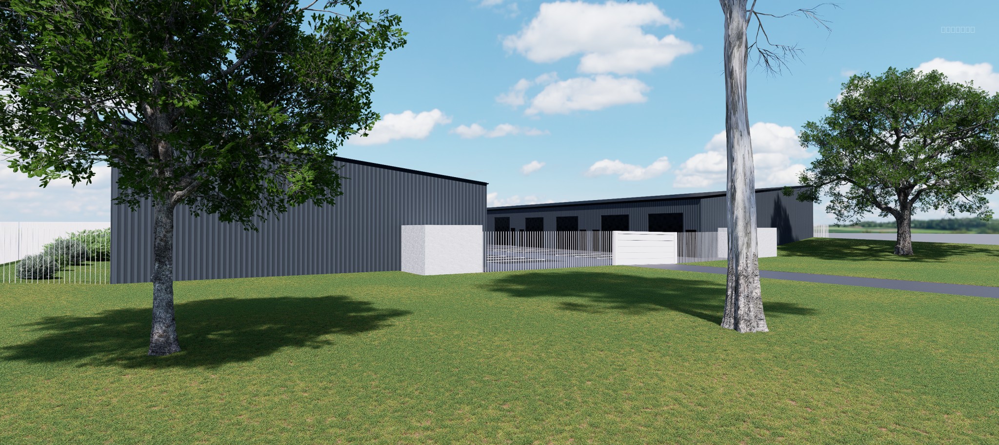 À vendre hangar neuf de 100 m2 implanté sur parcelle individuelle de 1 are 68 ca, comprenant 2  parkings — photo 7