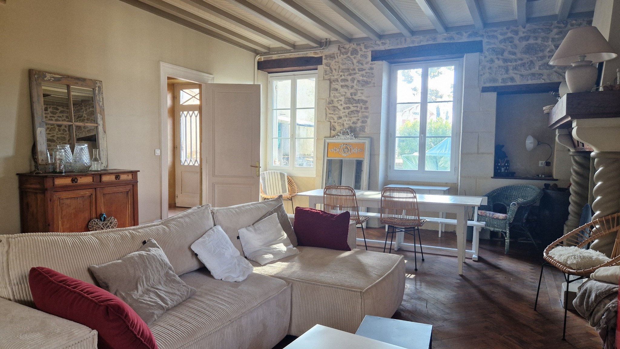 ENSEMBLE IMMOBILIER: MAISON DE MAÎTRE + MAISON T3 + DÉPENDANCE DE 110 M2 — photo 4