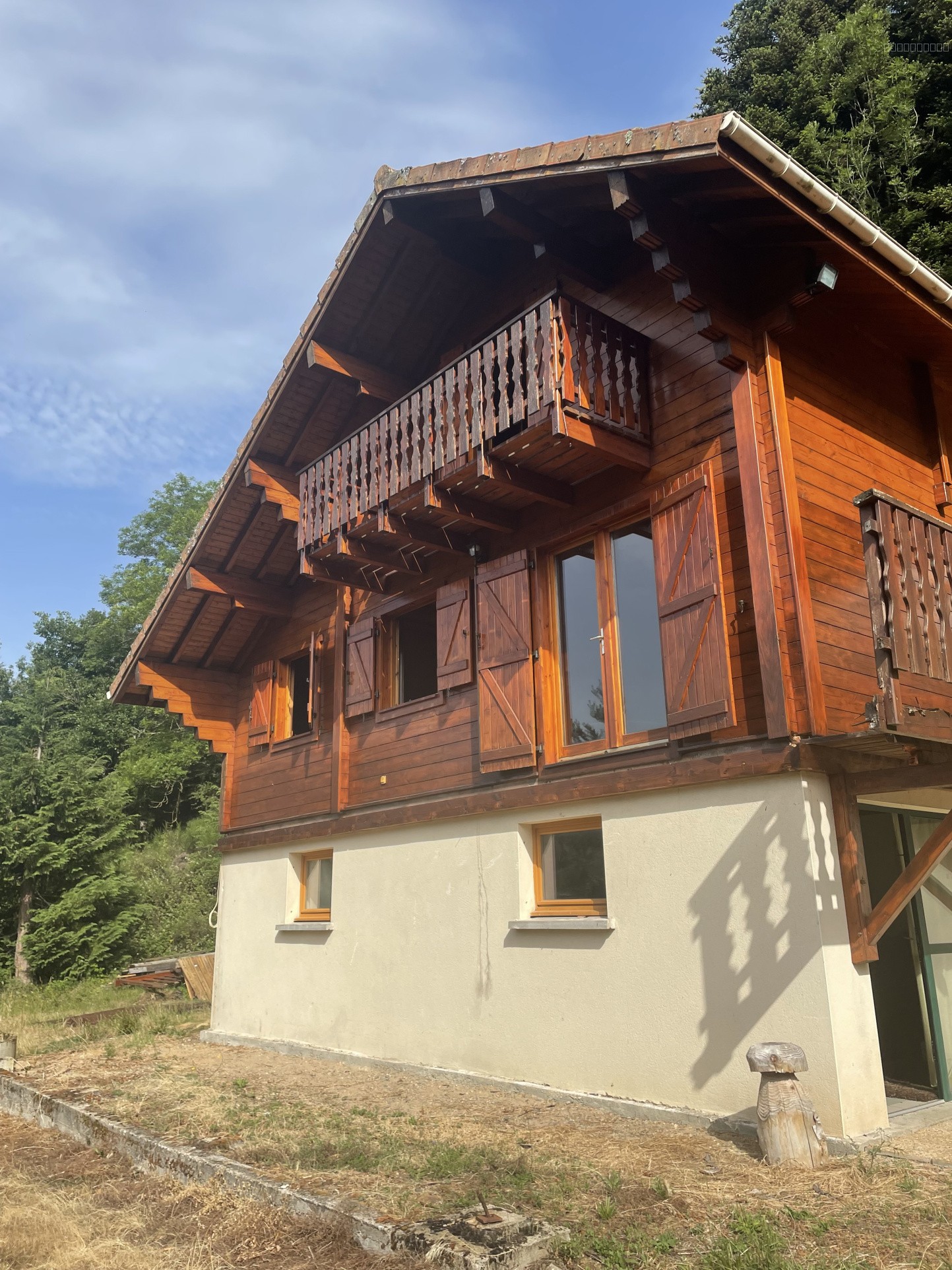 Chalet typique à la Loge des Gardes, station de ski l'hiver et parc de loisirs l'été — photo 19