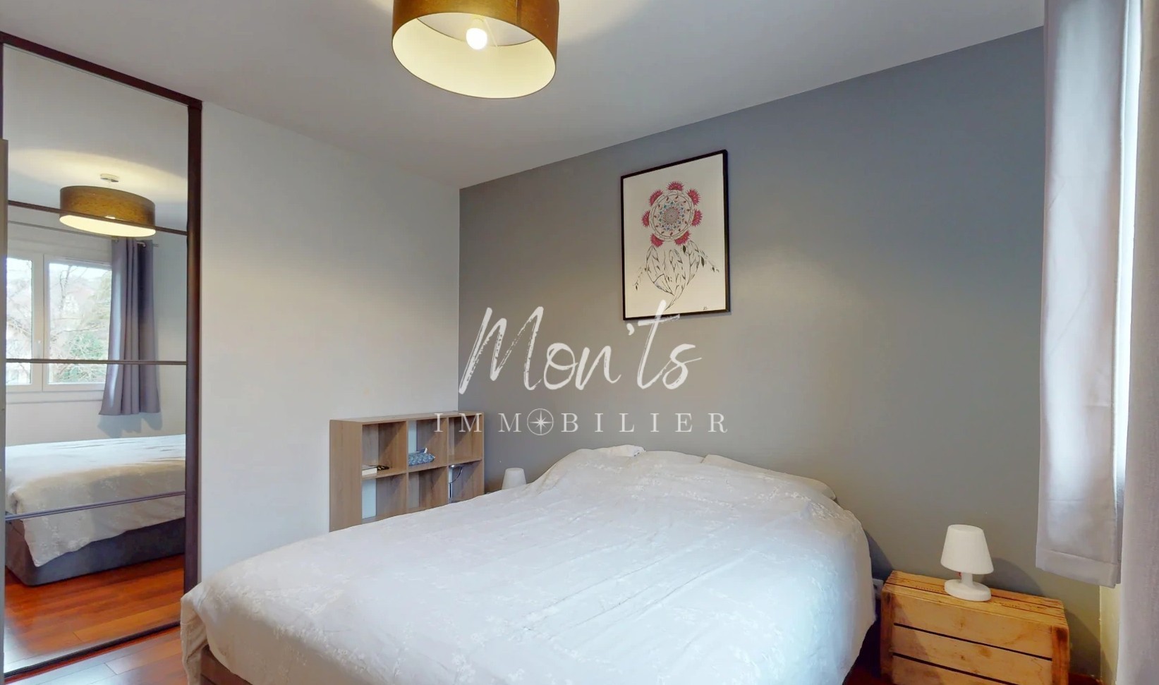 Appartement T4 - Filière (74370) - Ambiance cocooning et résolument chaleureuse. — photo 7