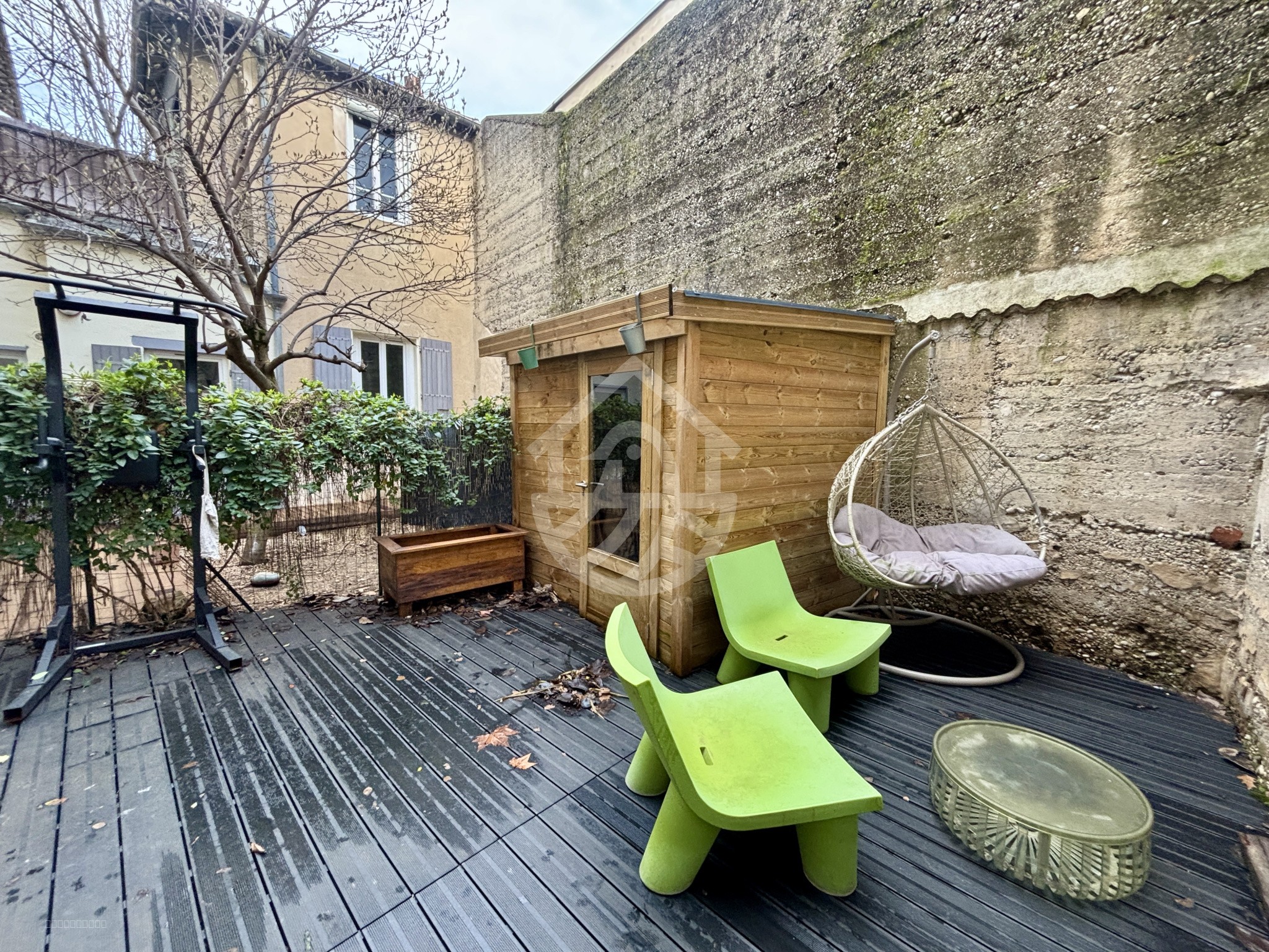 UPIE - CENTRE VILLAGE : VILLA D'ARCHITECTE - 6 PIÈCES - SOUS-SOL — photo 8