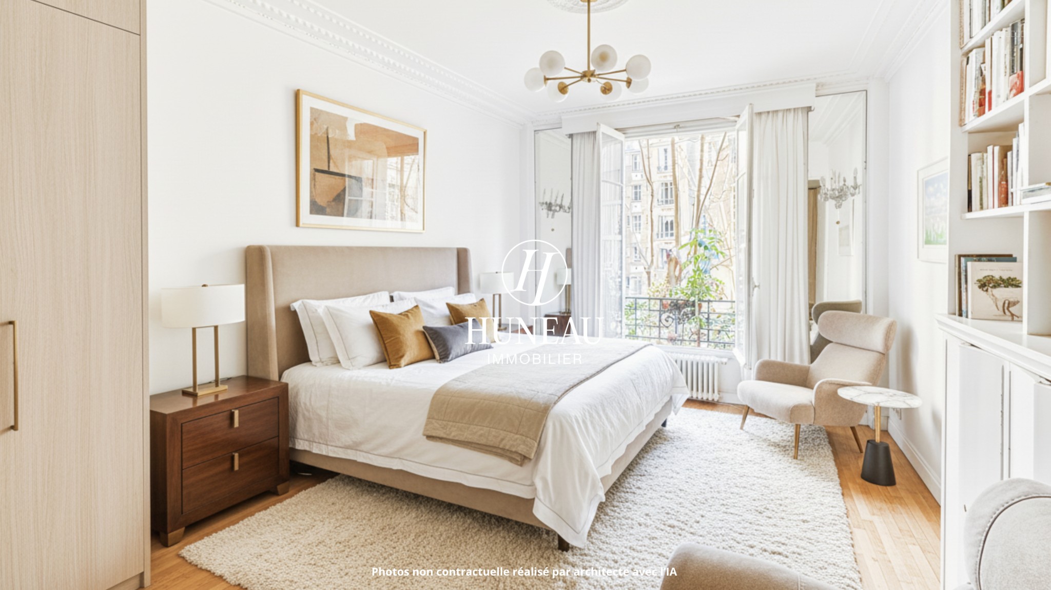 APPARTEMENT AVEC DE BEAUX VOLUMES, BEAUCOUP DE POTENTIEL ET UNE CHAMBRE DE SERVICE — photo 5