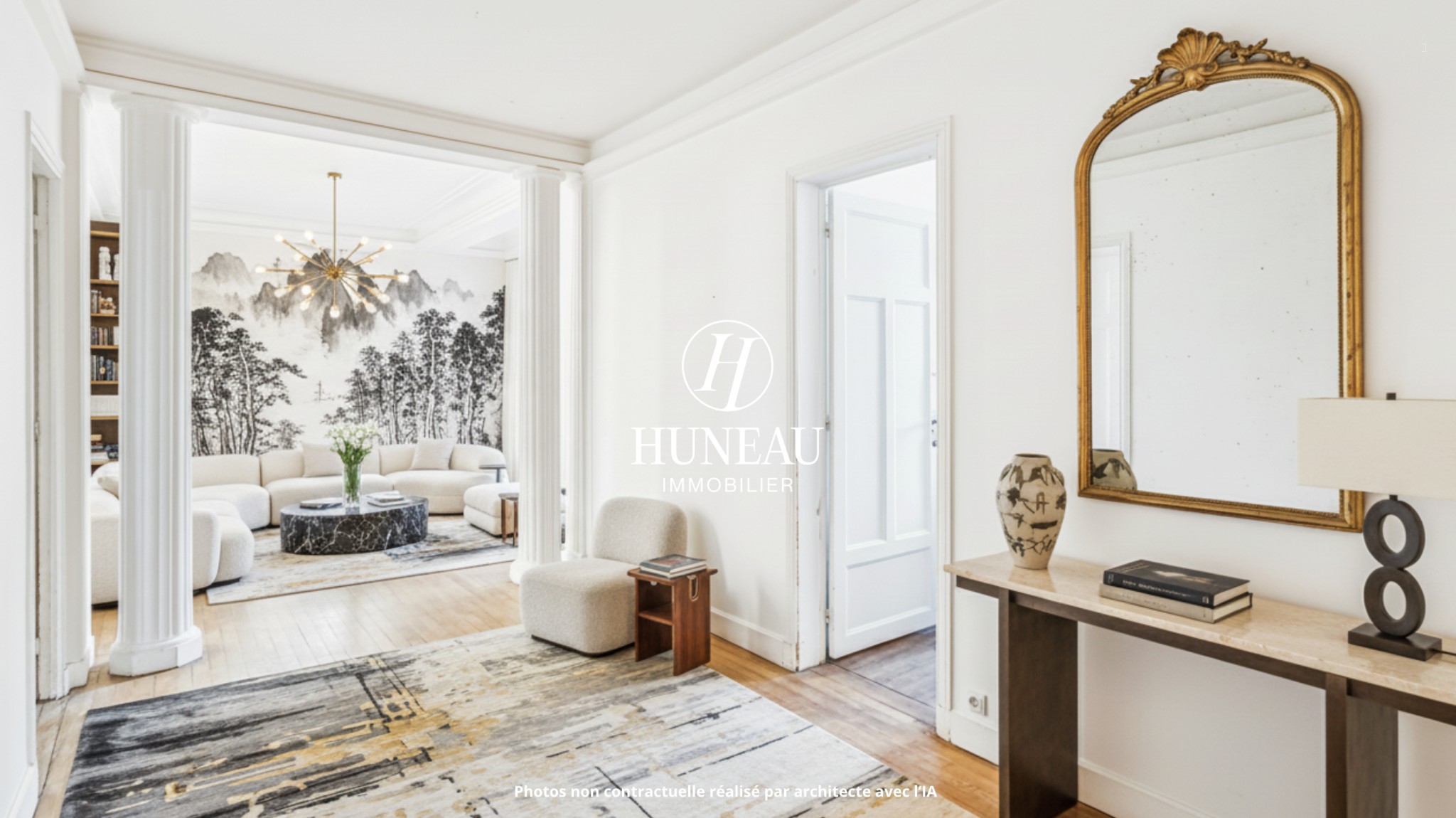 APPARTEMENT AVEC DE BEAUX VOLUMES, BEAUCOUP DE POTENTIEL ET UNE CHAMBRE DE SERVICE — photo 3