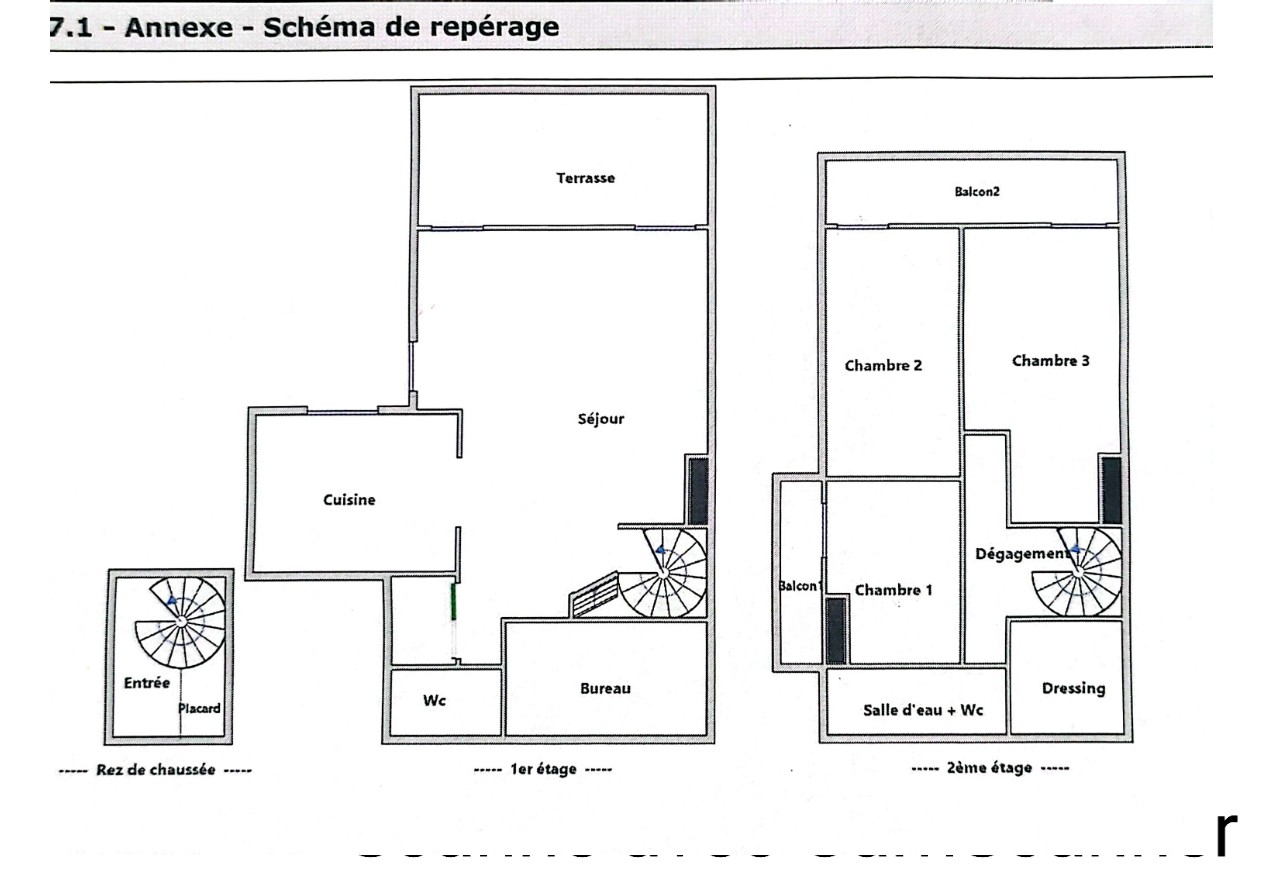Appartement F4  avec terrasse et balcon Villiers le bel — photo 3