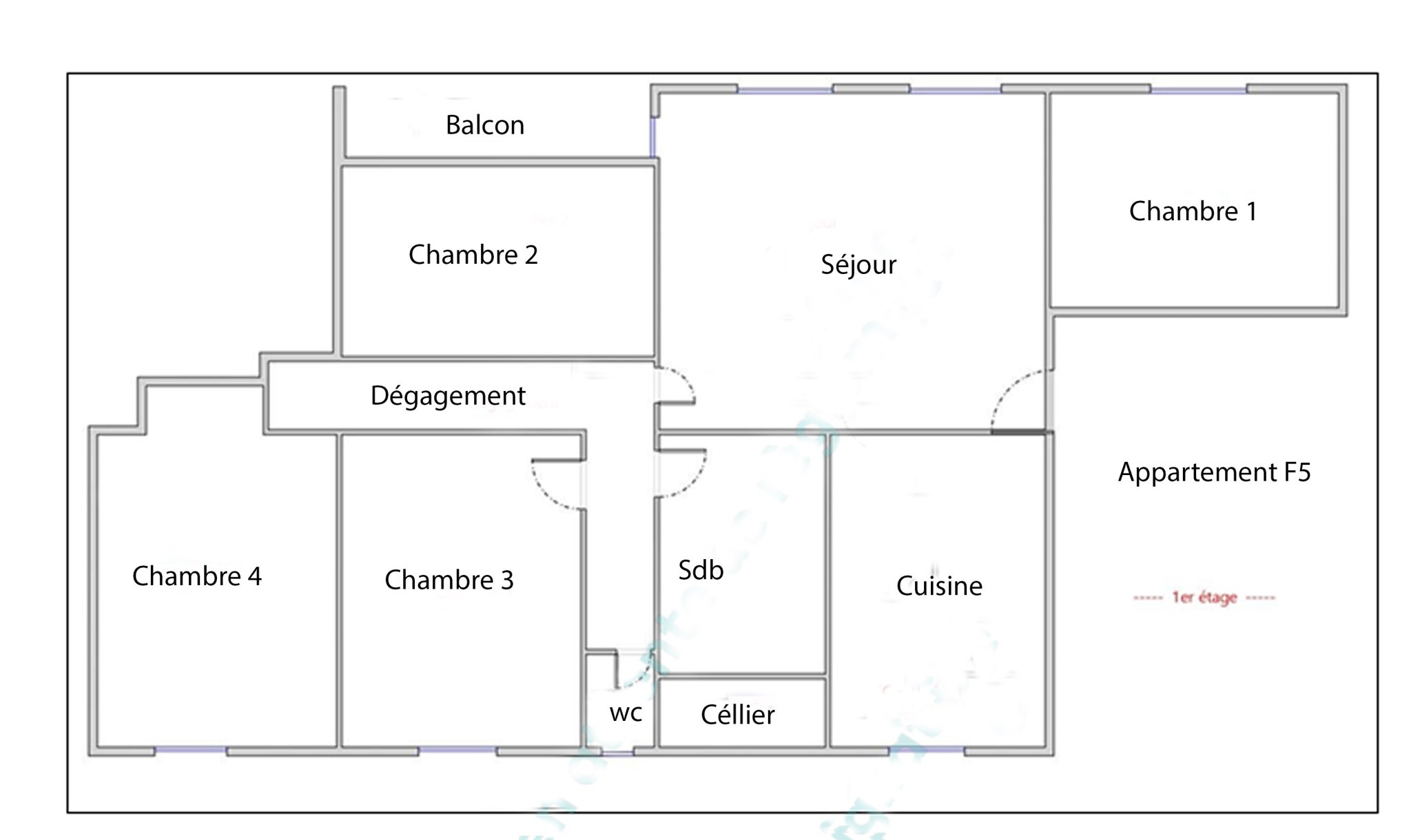 Appartement F5 VILLIERS LE BEL — photo 2