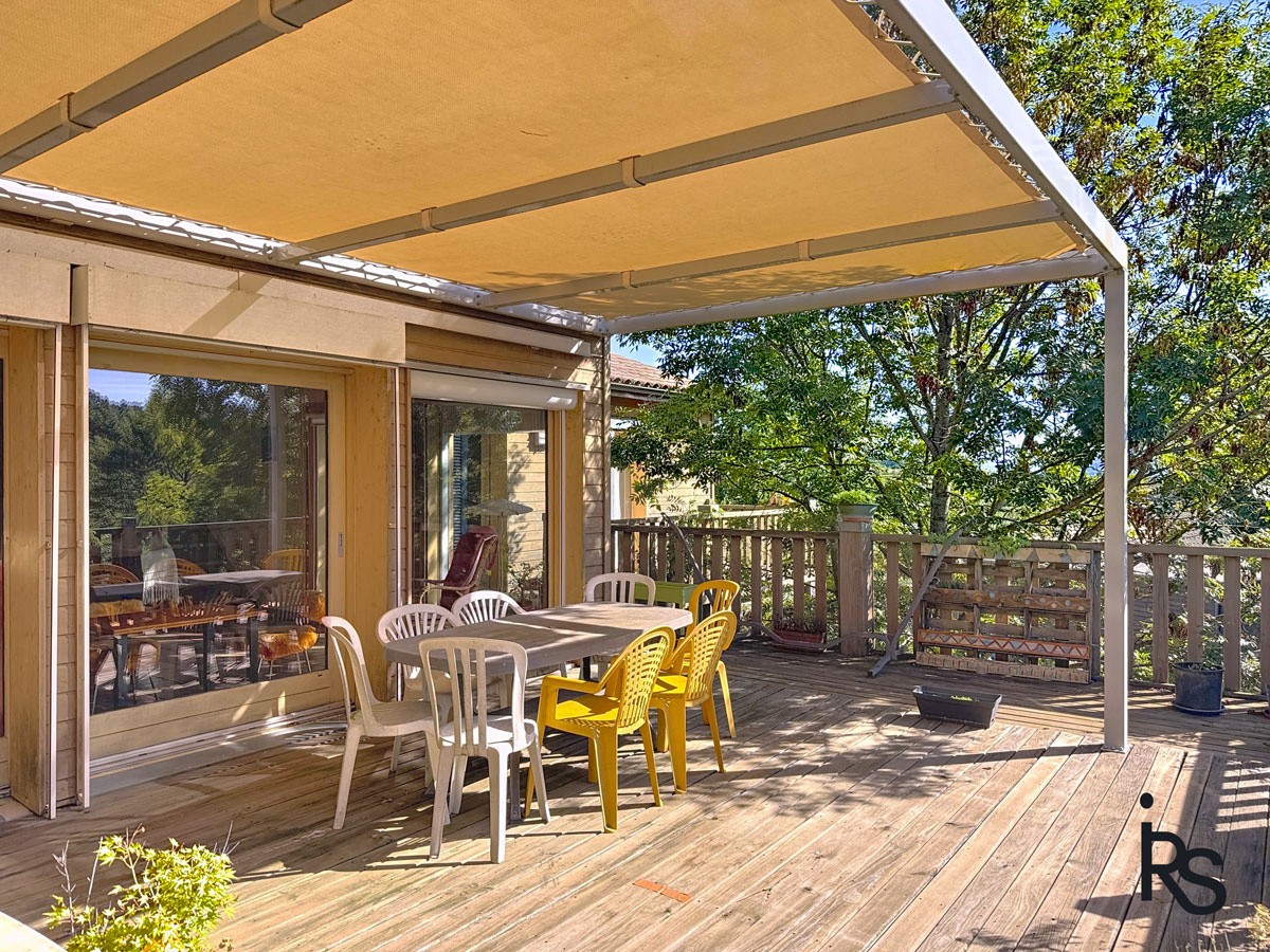 Une maison ossature bois de 249,40 m2 habitables sur 2787 m3 de terrain — photo 4