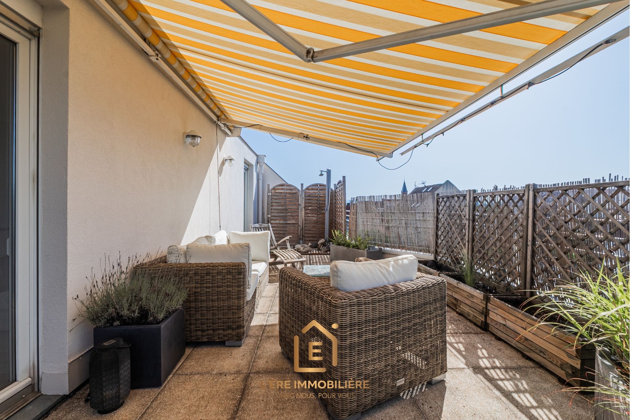 Attique 120m2 avec terrasses de 53m2 - 4ème et dernier étage - Garage - Place de parking — photo 8
