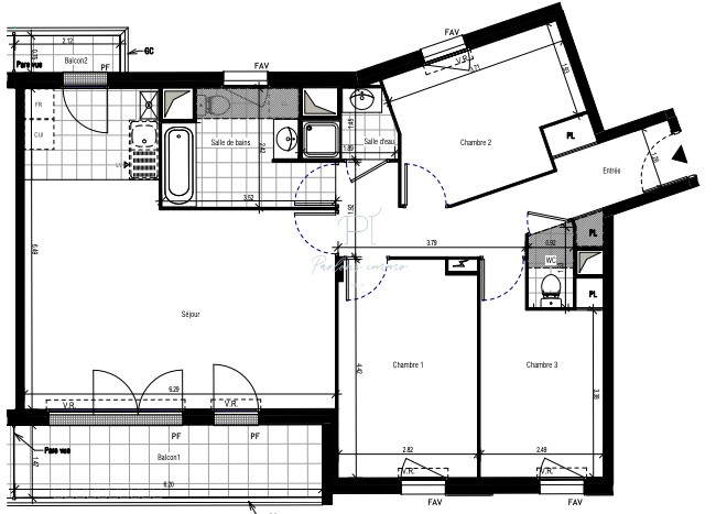 À Vendre   Appartement 4 Pièces  à Chatillon — photo 2
