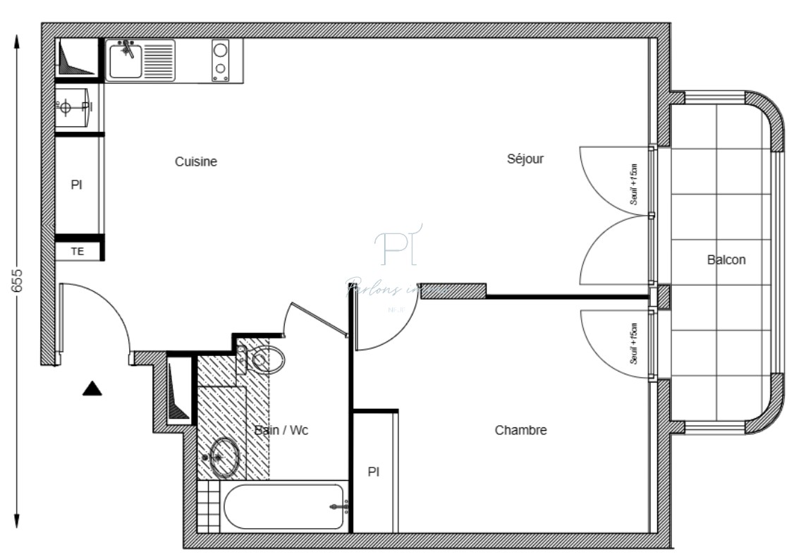 2 PIECES BALCON PARKING — photo 4