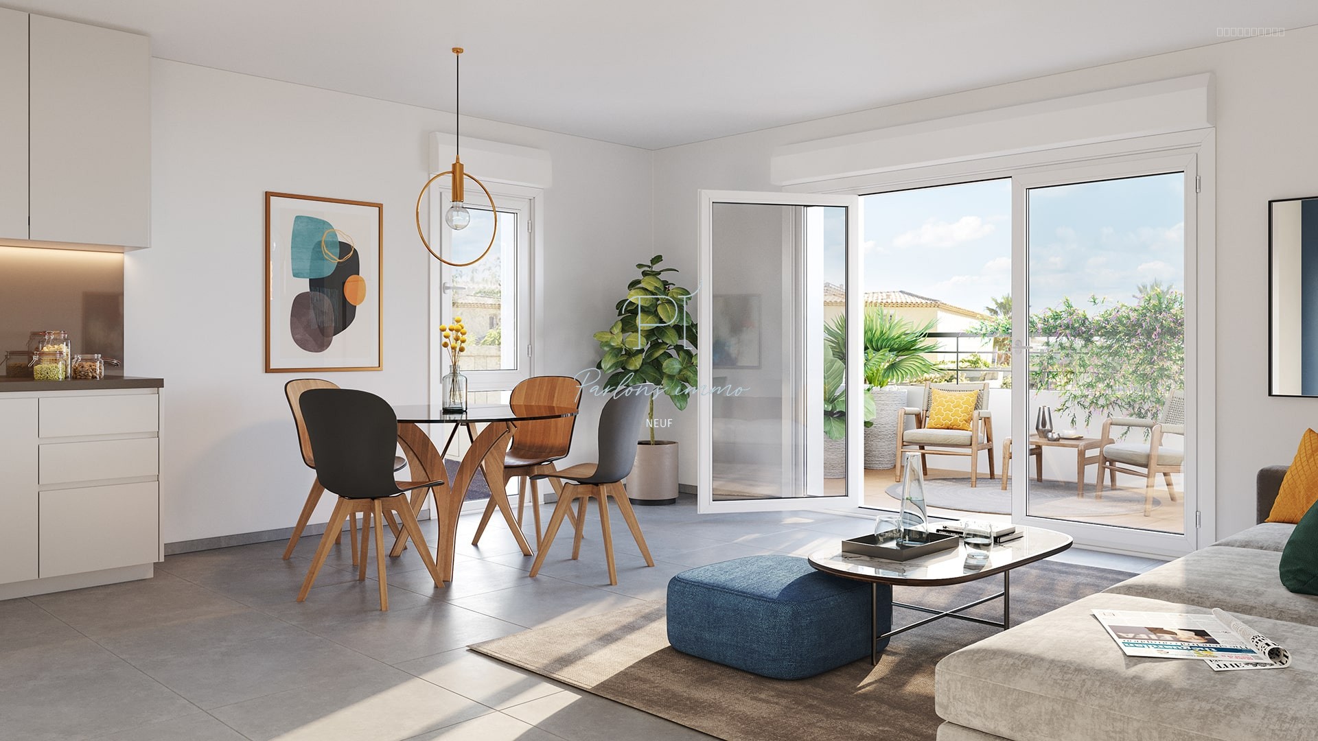 Appartement neuf 4 pièces avec balcon — photo 1