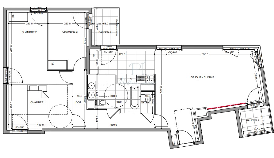 À Vendre   Appartement 4 Pièces  à Rueil Malmaison — photo 2