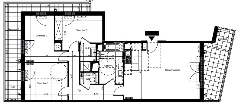 À Vendre   Appartement 4 Pièces  à Suresnes — photo 3