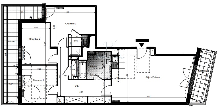 À Vendre   Appartement 4 Pièces  à Suresnes — photo 3