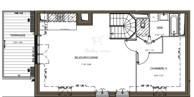 À Vendre   Appartement 4 Pièces  à Antony — photo 2