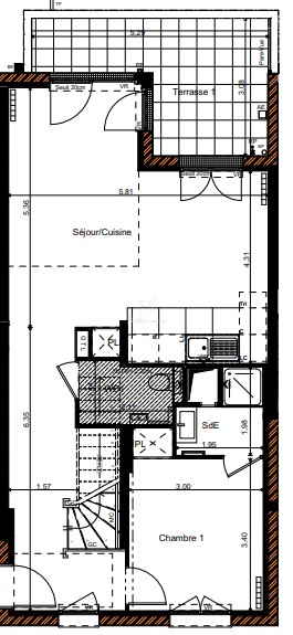 À Vendre   Duplext 5 Pièces  à Suresnes — photo 3