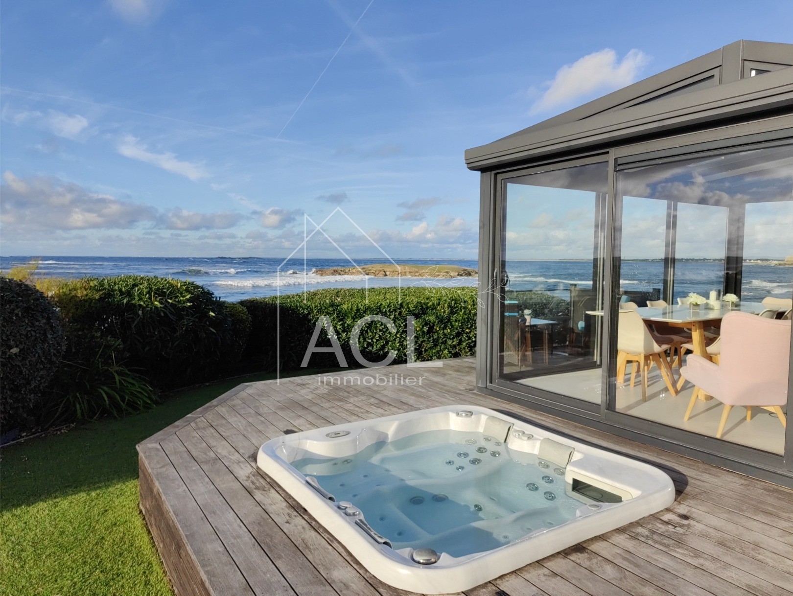 Villa d’exception les pieds dans l’eau à Saint-Pierre-Quiberon (Morbihan) — photo 3
