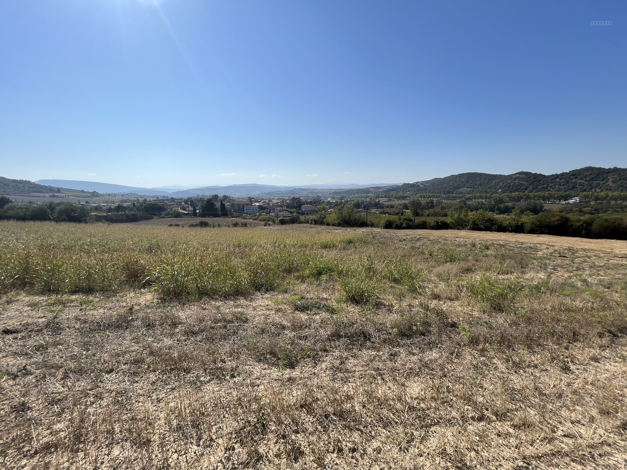 Pieusse, superbe situation, vue sur les Pyrénées, Terrain viabilisé de 1000 m2 — photo 5
