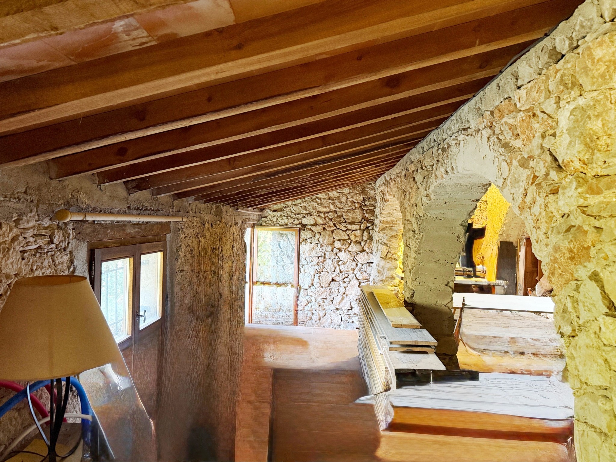 EXCLUSIVITE BOUYON bergerie en pierre 96m2 Grange Jardin Portail — photo 5