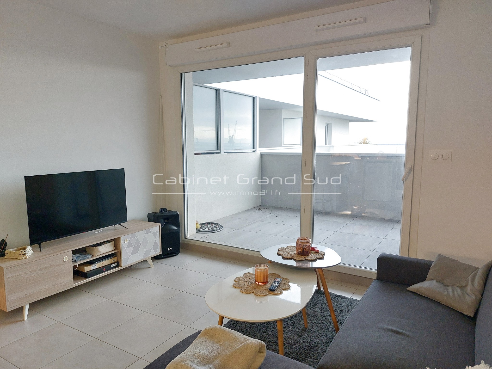 Sète à vendre appartement neuf de 37.65m2 avec terrasse et place de parking — photo 2