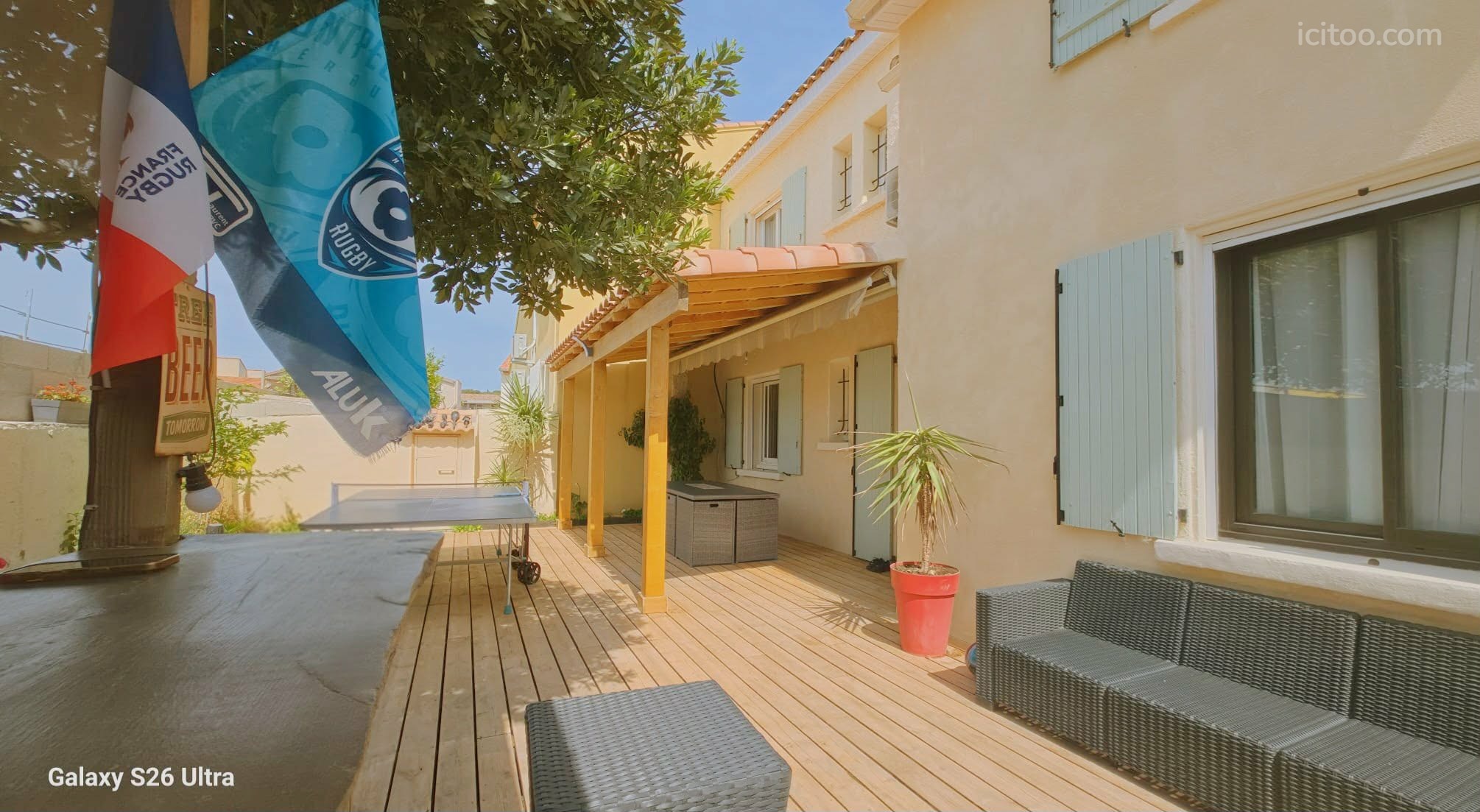 FRONTIGNAN LES CROZES – MAISON FAMILIALE RÉNOVÉE 173 m² – 5 CHAMBRES – PISCINE – DPE B  509 000 € — photo 3