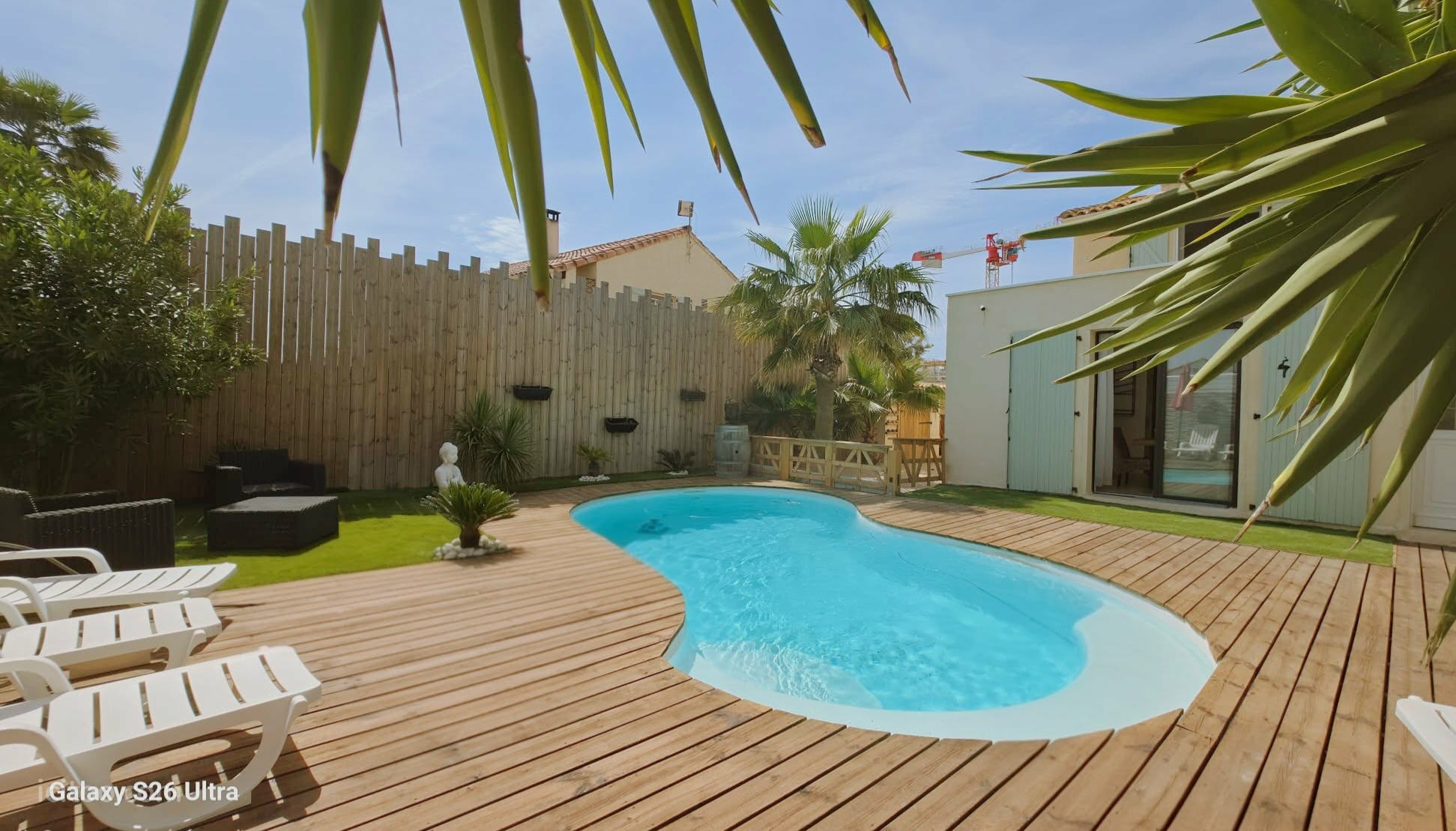 FRONTIGNAN LES CROZES – MAISON FAMILIALE RÉNOVÉE 173 m² – 5 CHAMBRES – PISCINE – DPE B  509 000 € — photo 6