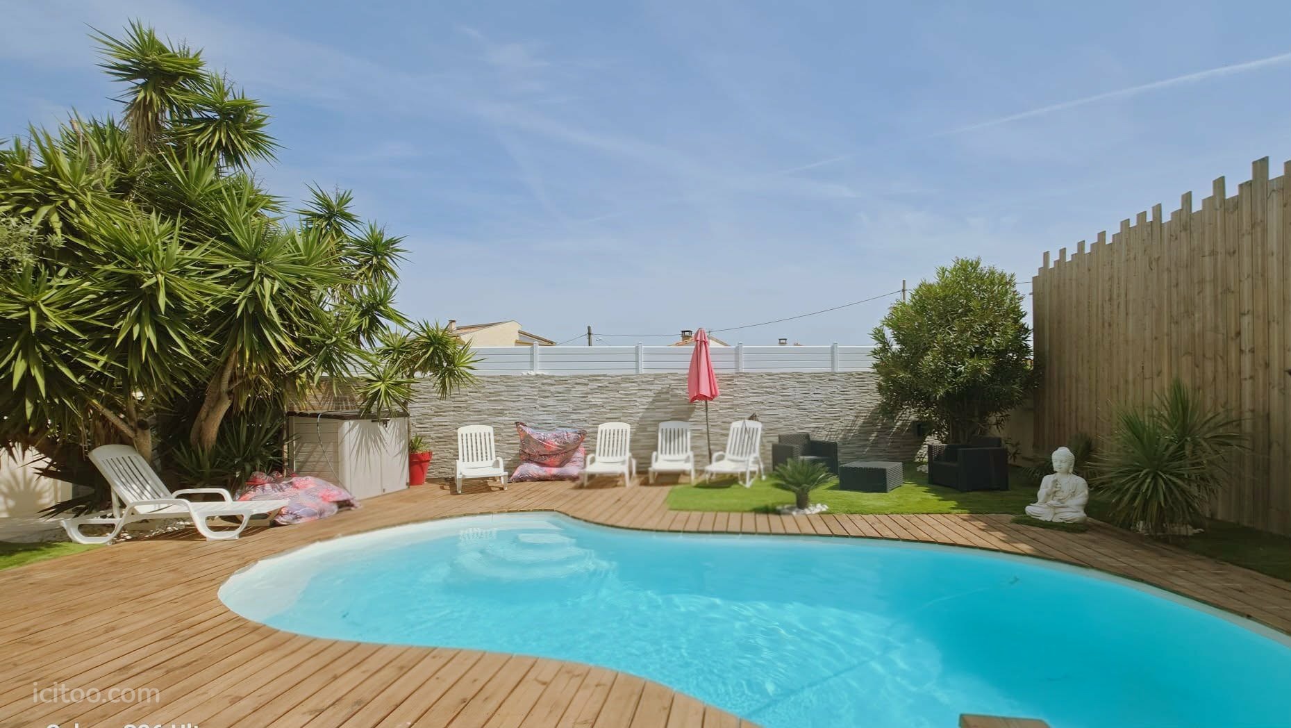 FRONTIGNAN LES CROZES – MAISON FAMILIALE RÉNOVÉE 173 m² – 5 CHAMBRES – PISCINE – DPE B  509 000 € — photo 18