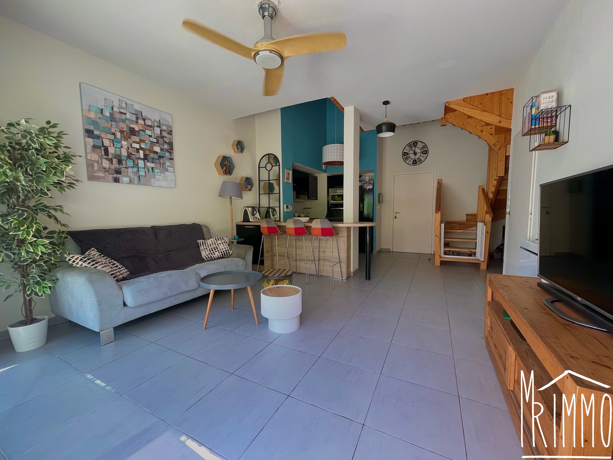 Superbe duplex en rez-de-jardin — photo 5