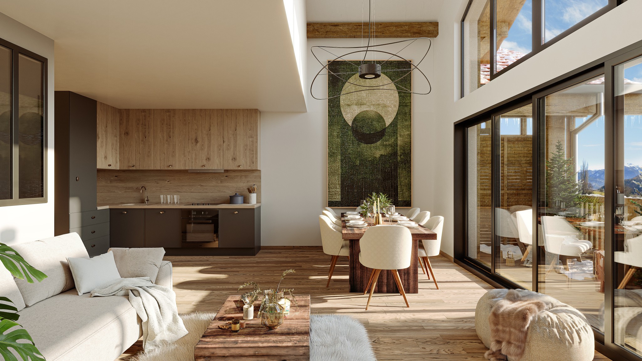 A deux pas des pistes T3 de 71m2 — photo 4