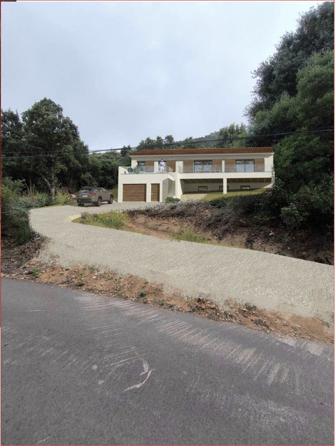 Terrain avec permis de construire accordé et purgé de tous recours pour la construction d'une villa individuel — photo 7