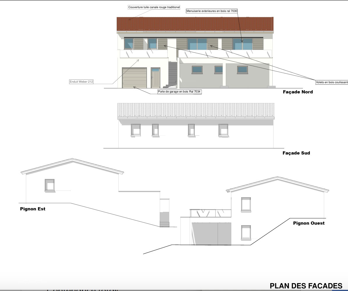 Terrain avec permis de construire accordé et purgé de tous recours pour la construction d'une villa individuel — photo 6