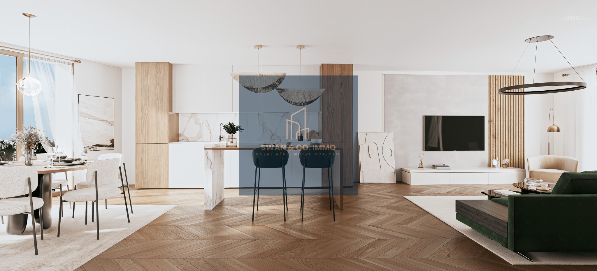 SWAN & CO IMMO PRÉSENTE   L’ÉLÉGANCE CONTEMPORAINE AU CŒUR DE CAUDÉRAN — photo 5