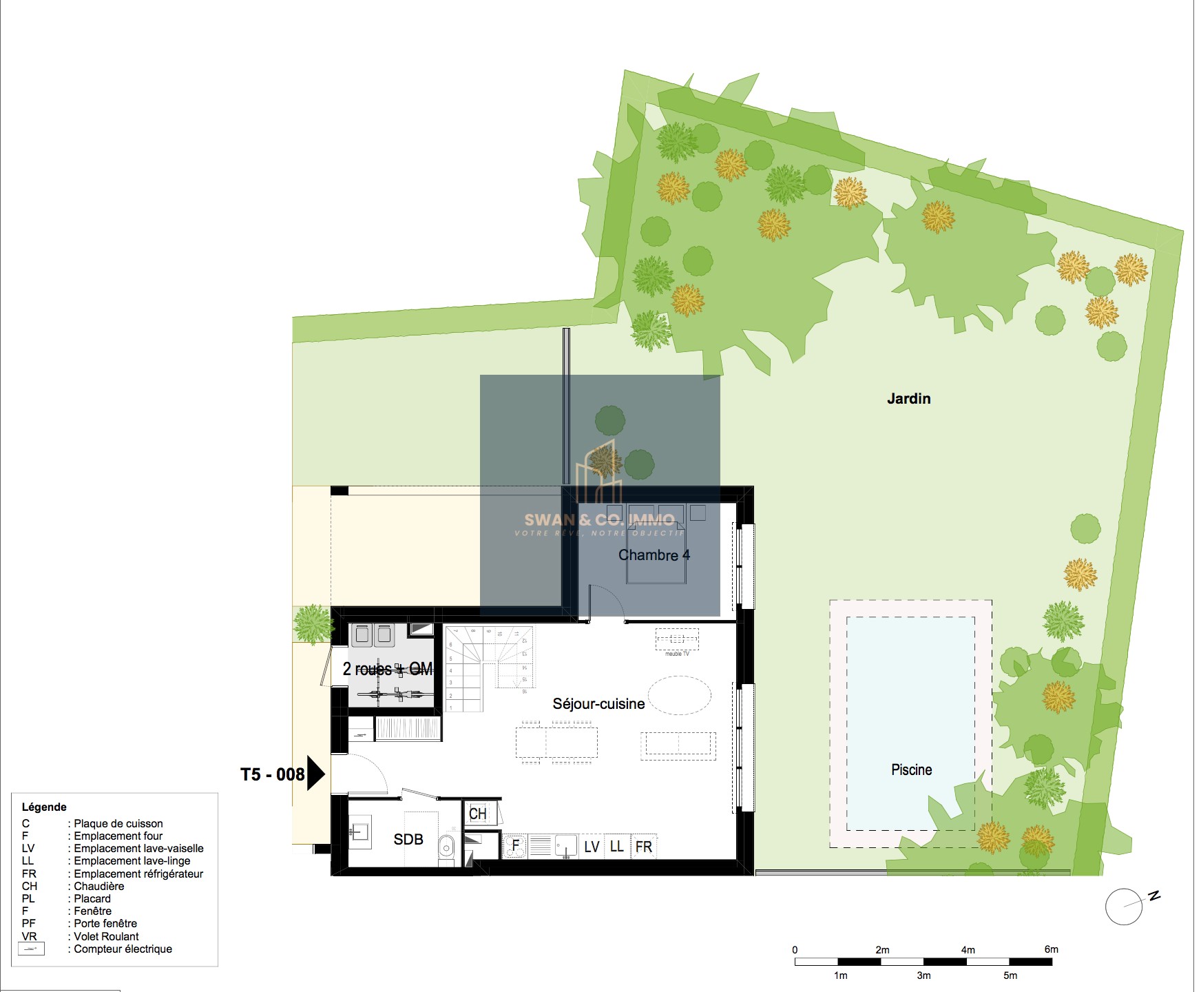 Élégance Contemporaine et Confort Familial — Duplex d'Exception de 116m2 avec Jardin de 186m2, Piscine et Terr — photo 6