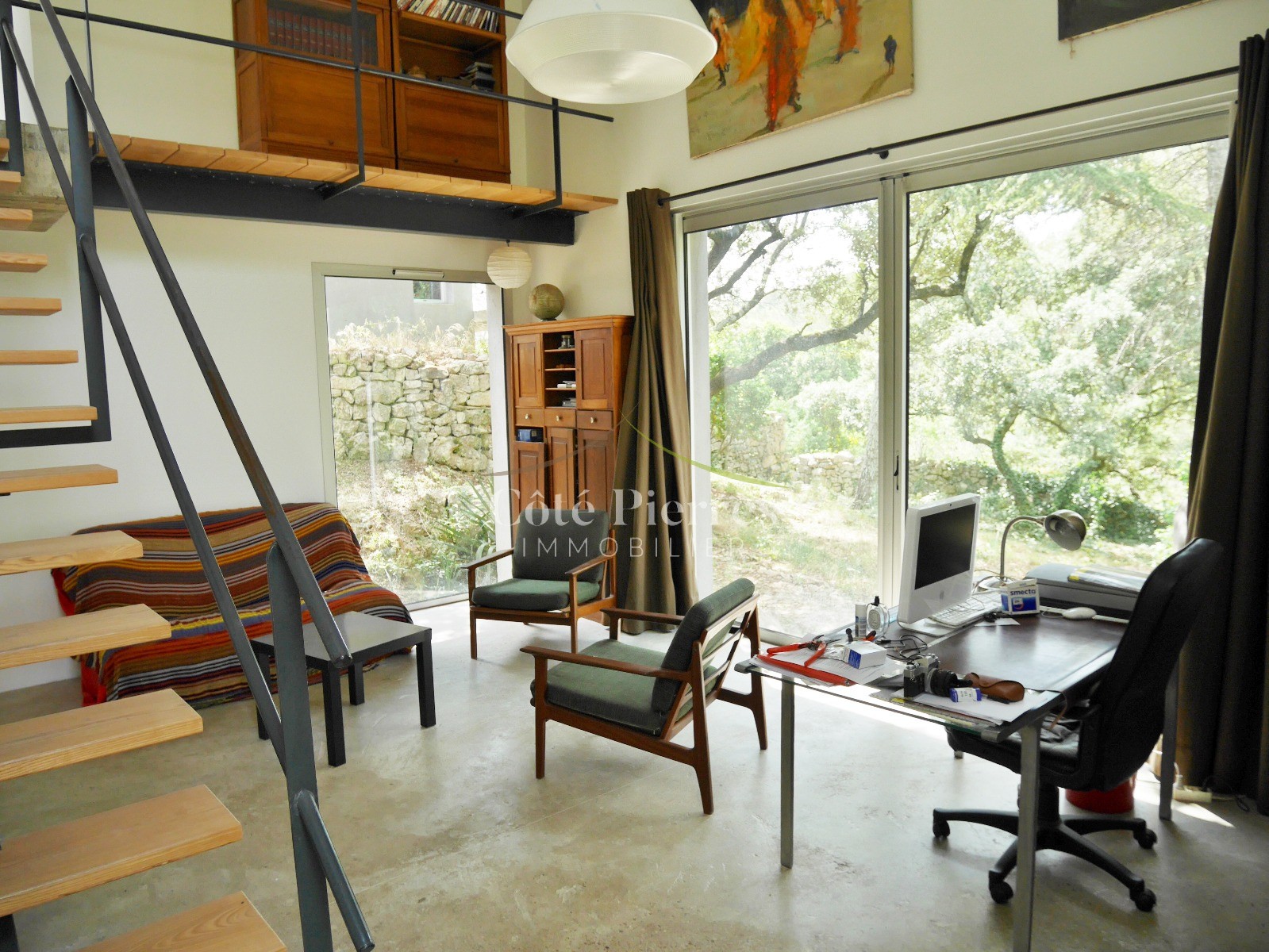 Belle villa contemporaine dans site naturel exceptionnel sur les collines nimoises — photo 7