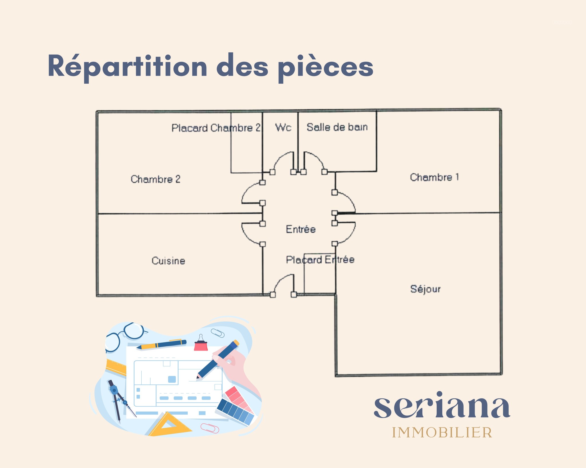 Charmant 3 pièces bien agencé + place de parking + cave — photo 7