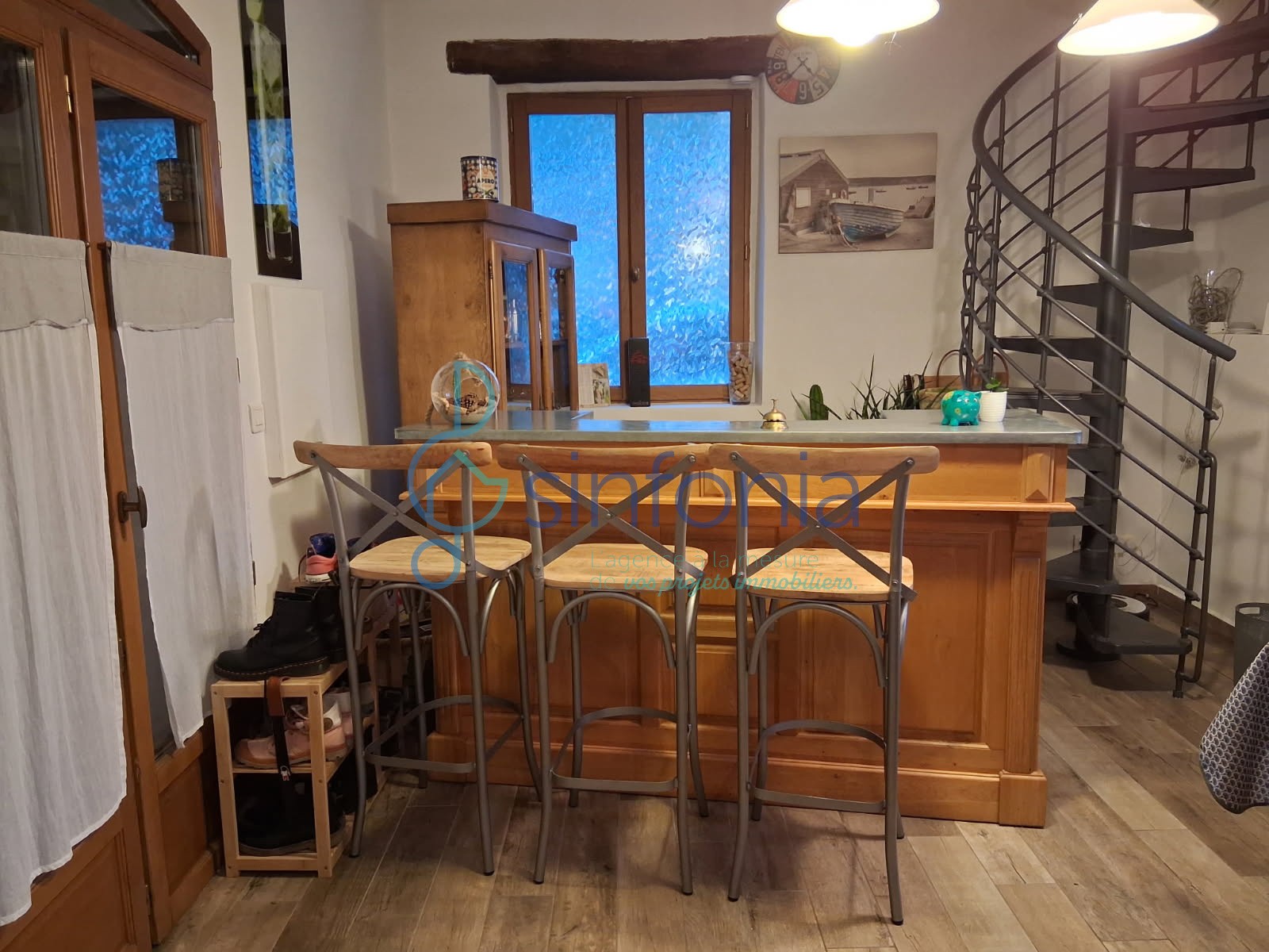 Moussac, maison en pierre au coeur du village avec piscine proche Uzes — photo 7