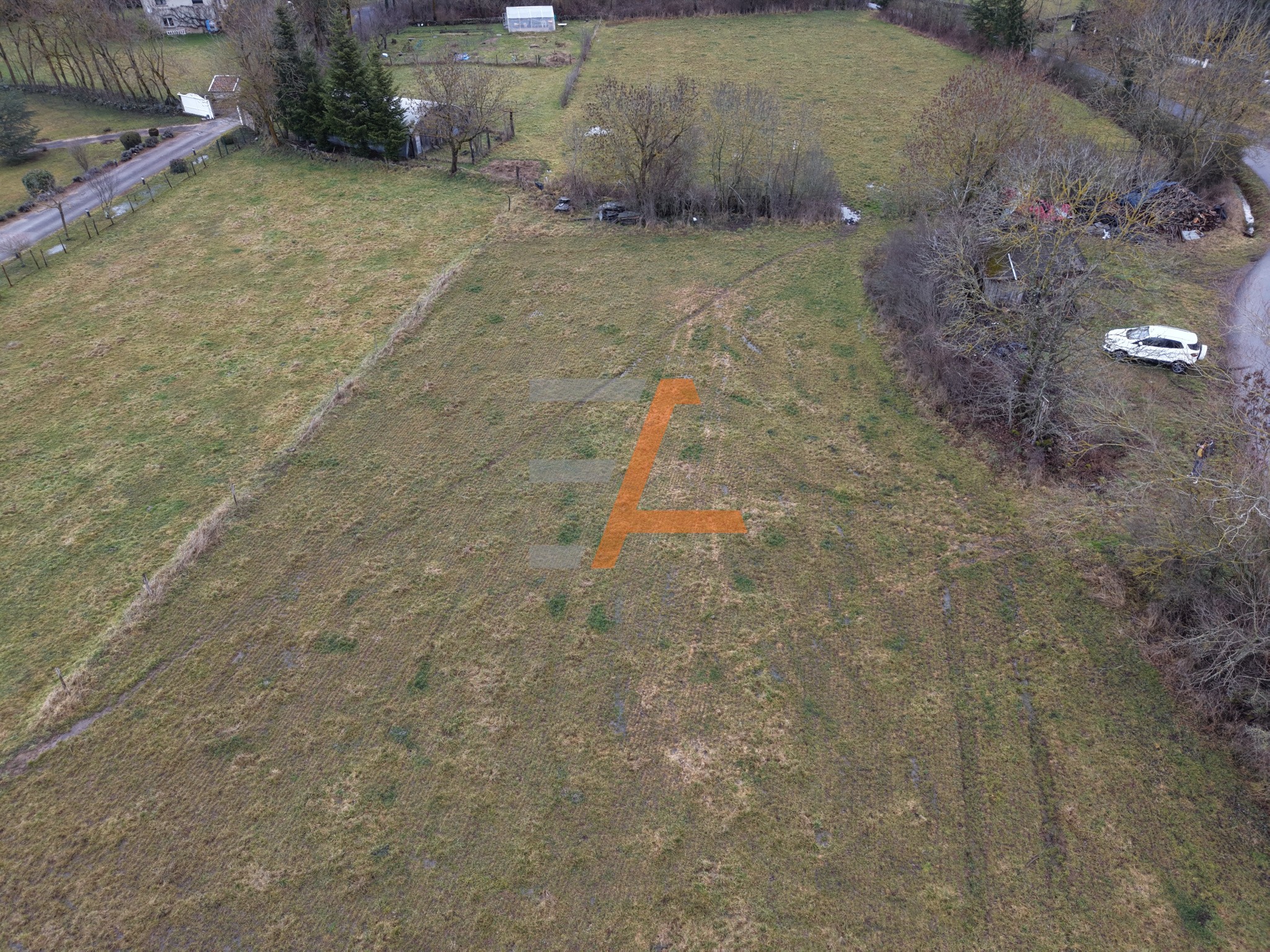 Terrain constructible   1 150 m2   Saint-Julien-Chapteuil — photo 3