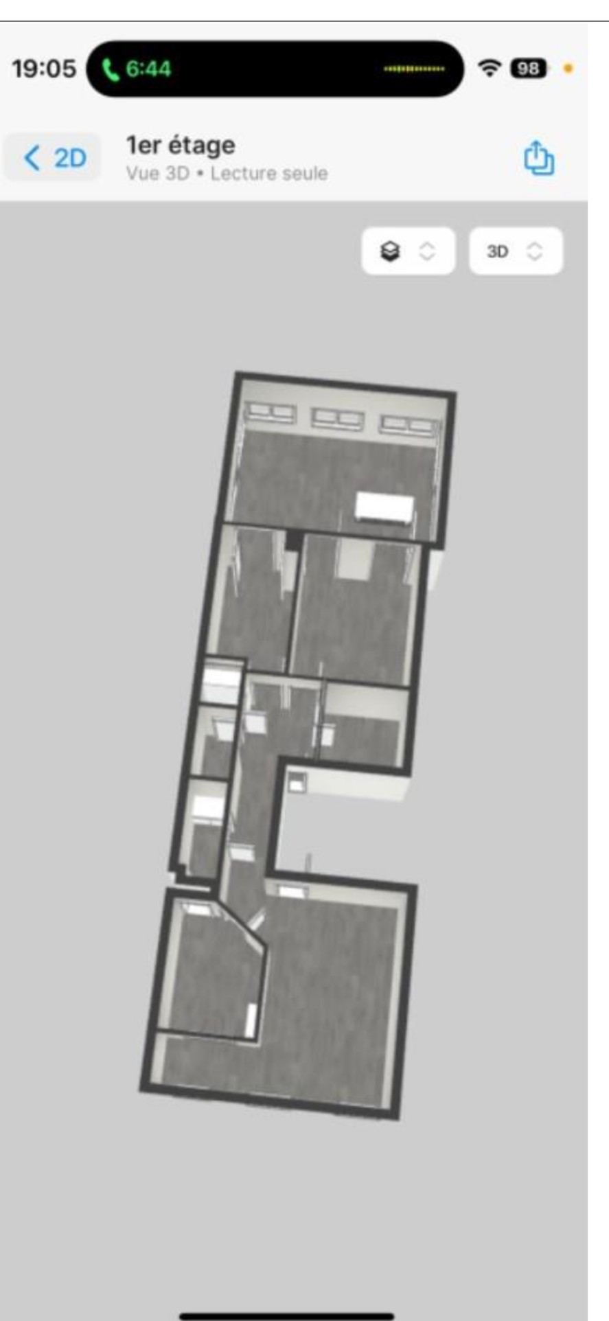 Appartement  de 107m2  AUPS — photo 2