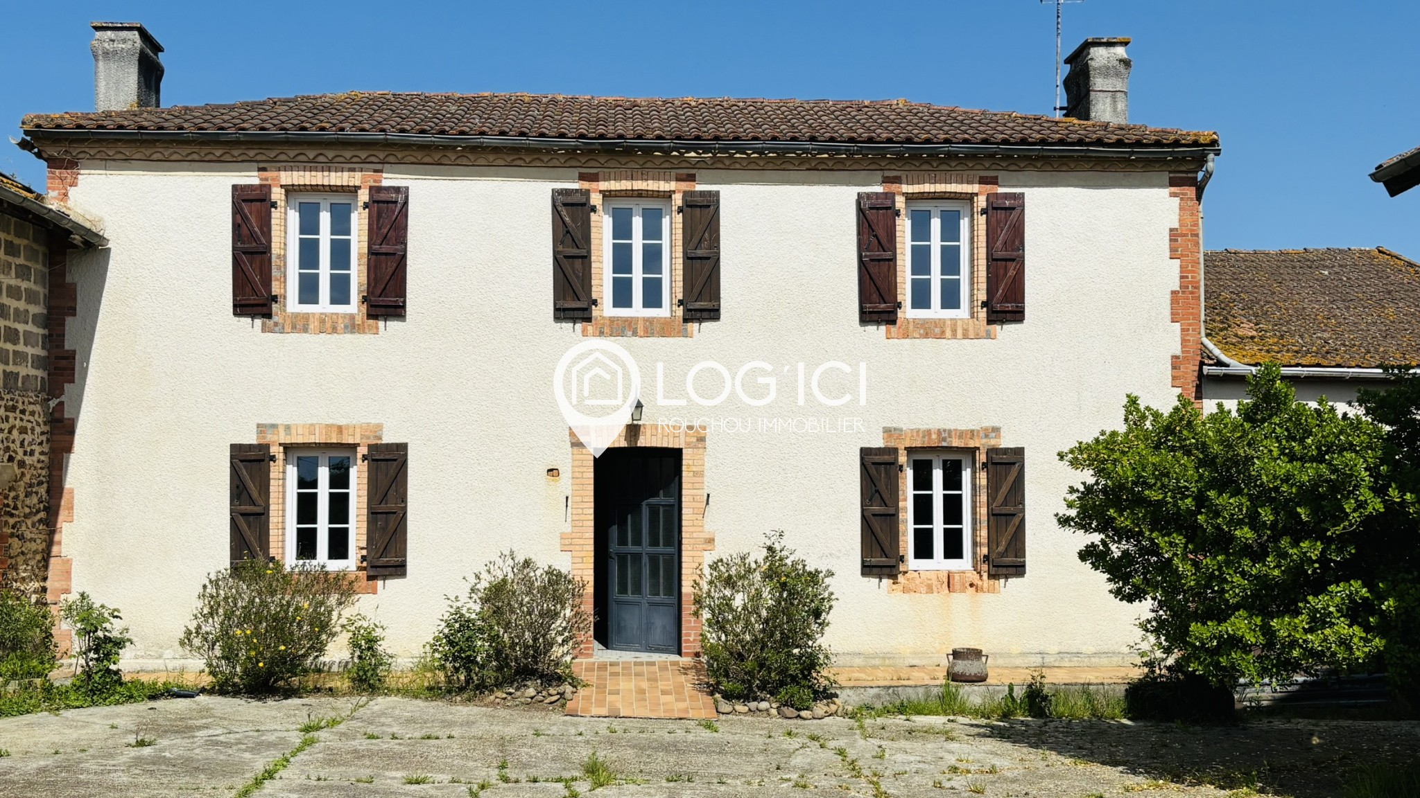 Corps de ferme avec maison 4 ch, granges et 4 ha de terres agricoles attenantes — photo 4