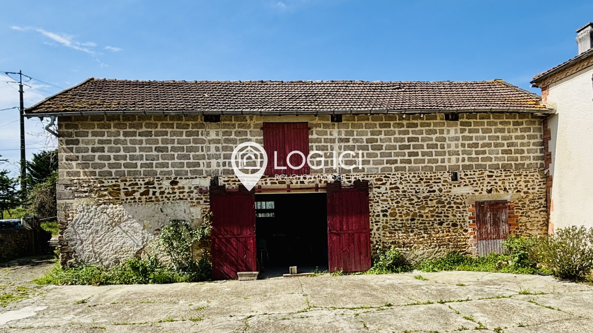 Corps de ferme avec maison 4 ch, granges et 4 ha de terres agricoles attenantes — photo 7