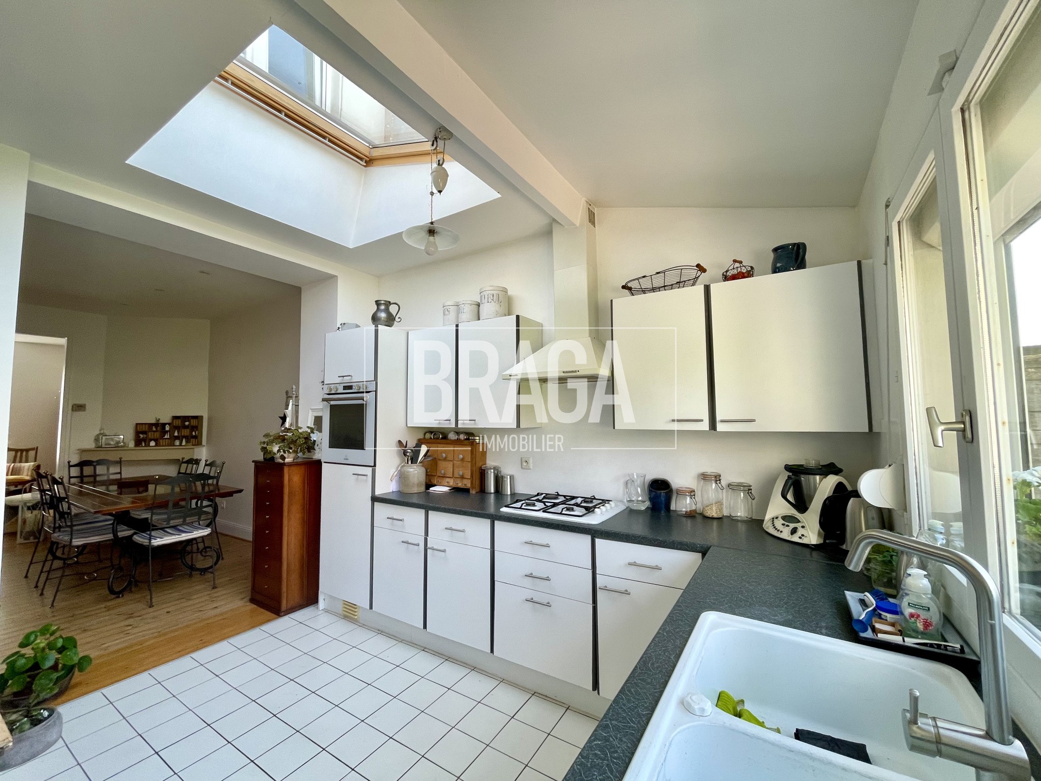 BOULOGNE SUR MER MAISON A VENDRE BREQUERECQUE CACHET 4 CHAMBRES BUREAU JARDIN — photo 5