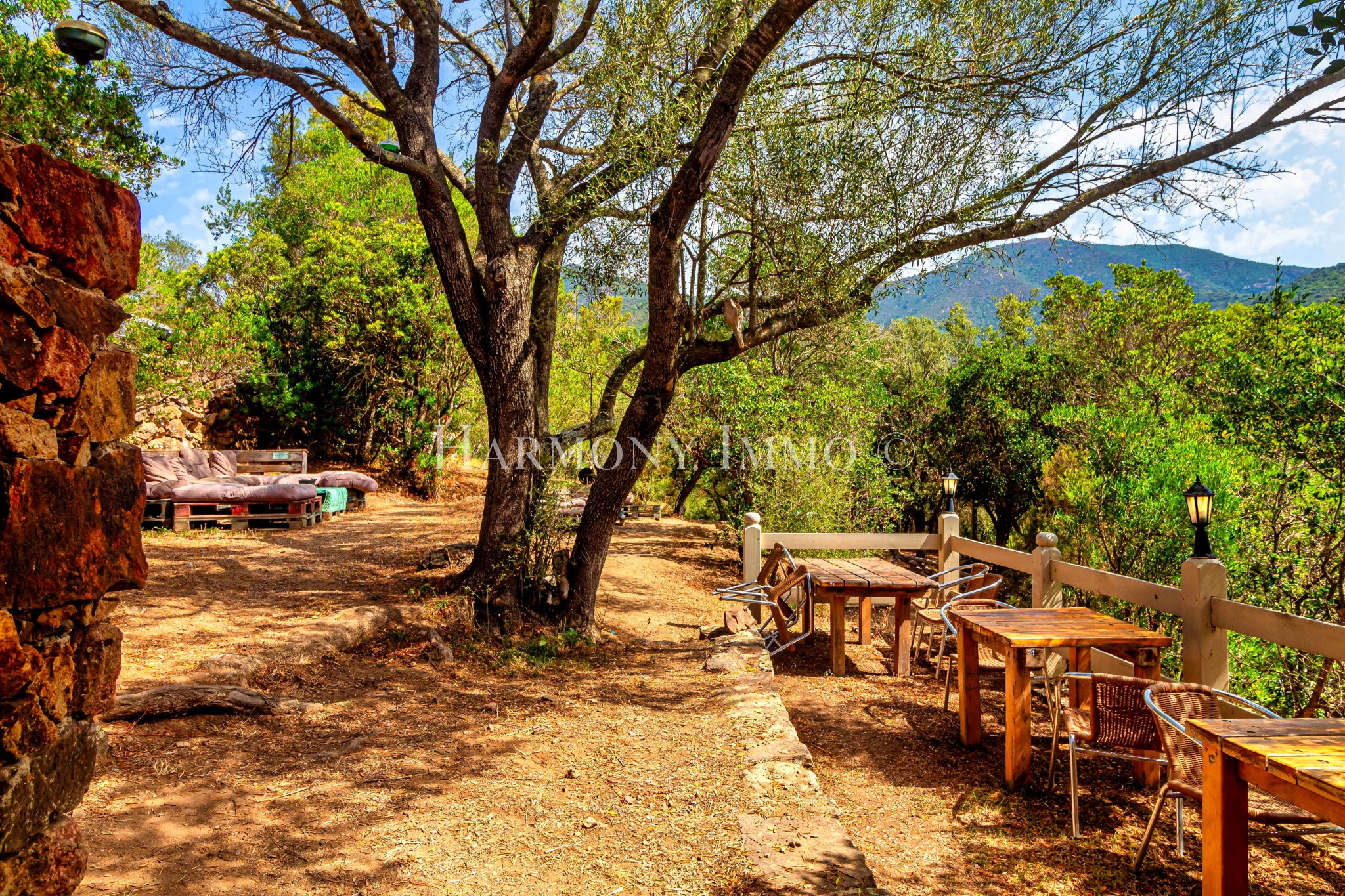 Camping 2** Corse du sud. Murs et fonds à 300 mètres de la plage. — photo 7