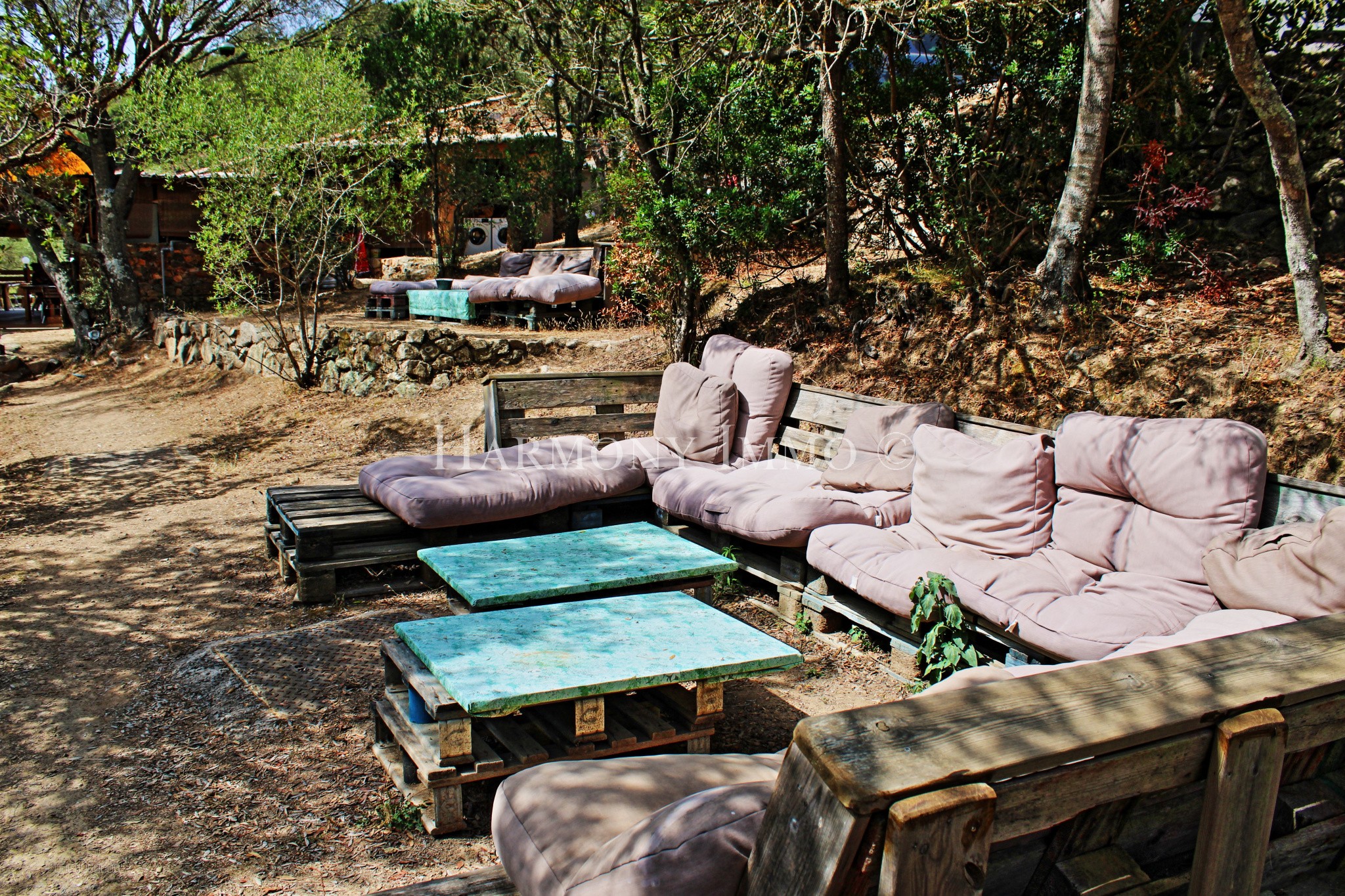 Camping 2** Corse du sud. Murs et fonds à 300 mètres de la plage. — photo 10